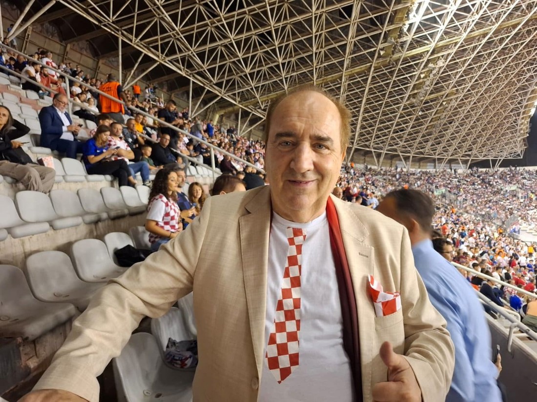 Mladen Grdović na Poljudu bodrio Vatrene: Čuo sam se s igračima