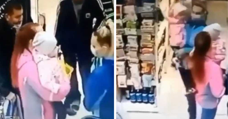 Žena zabunom uzela pogrešno dijete u trgovini. Snimka je postala viralna
