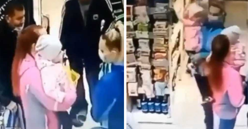 Žena zabunom uzela pogrešno dijete u trgovini. Snimka je postala viralna