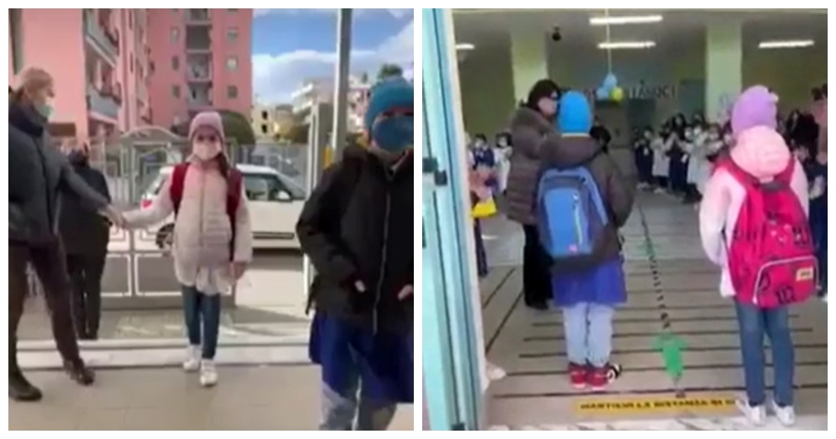Video koji topi srce: Ovako su mali Talijani u školi dočekali djecu iz Ukrajine