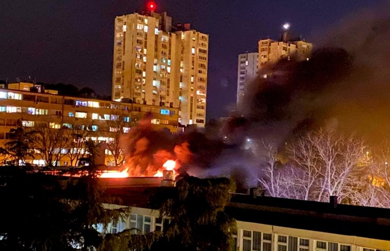 Policija objavila što je izazvalo veliki požar u školi u Puli