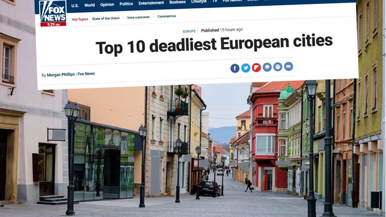 Na listi 10 najopasnijih europskih gradova grad 150 km udaljen od Zagreba