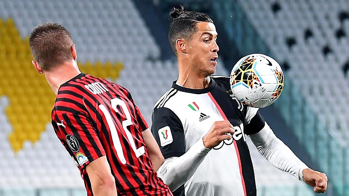 JUVENTUS - MILAN 0:0 Juve ide u finale kupa zbog Ronaldovog gola u gostima