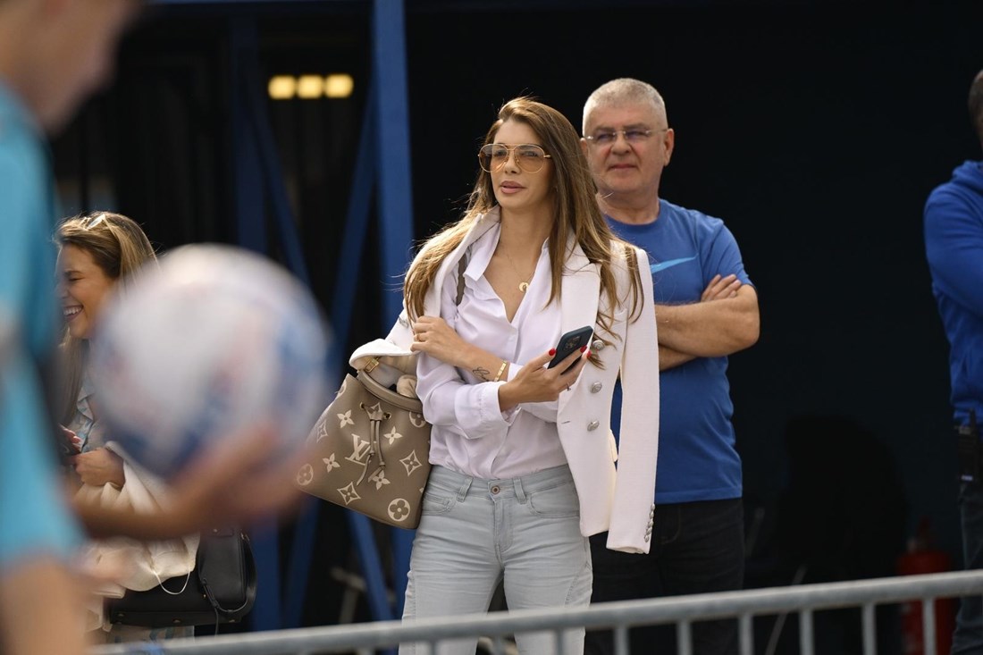 Iva Šarić na Maksimiru sa sinovima bodrila Petkovića