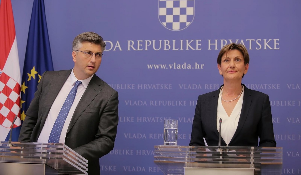Plenković u saboru hvalio Martinu Dalić