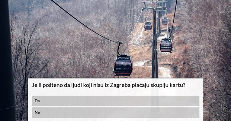 Je li u redu da ljudi koji nisu iz Zagreba plaćaju skuplju kartu za žičaru?