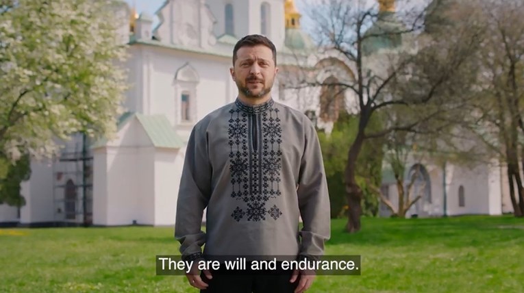 Zelenski objavio uskrsnu čestitku: Ne odustajte. Mir će se vratiti u našu zemlju