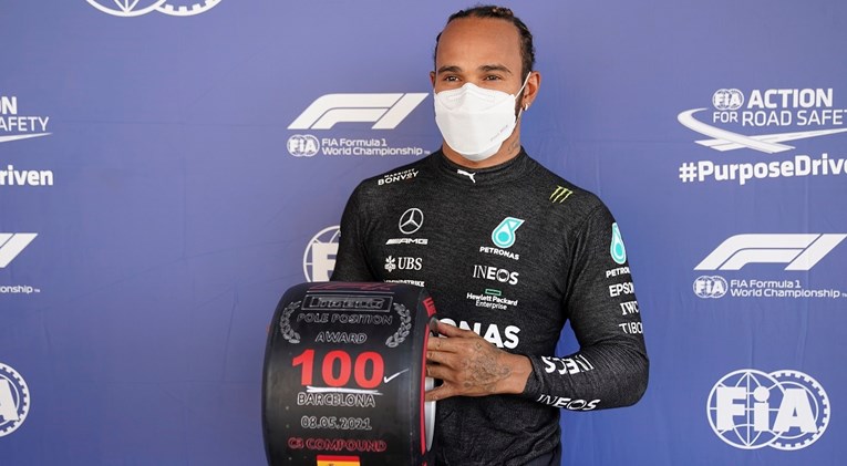 Hamilton u Španjolskoj došao do 100. pole positiona karijere