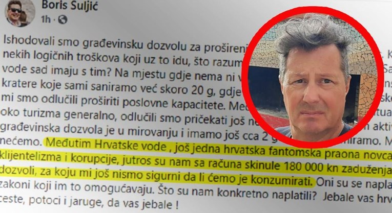 Vlasnik Boškinca: Hrvatske vode, leglo korupcije, skinule su nam 180.000 kuna