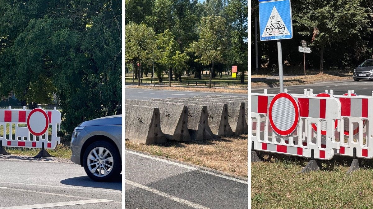 FOTO Spremne betonske barijere i signalizacija za blokadu prometa u Zagrebu