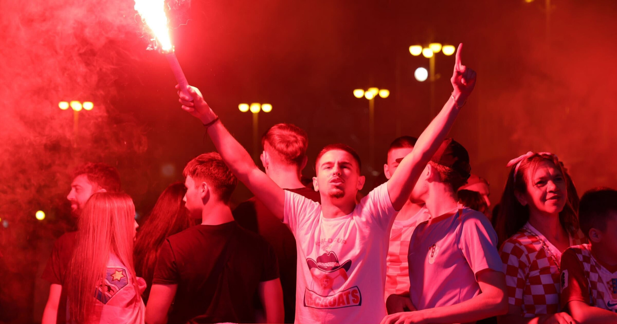 FOTO Kako je Zagreb proslavio pobjedu Hrvatske