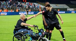Dinamovi igrači pobjedu nad Goricom slavili uz navijače s invaliditetom