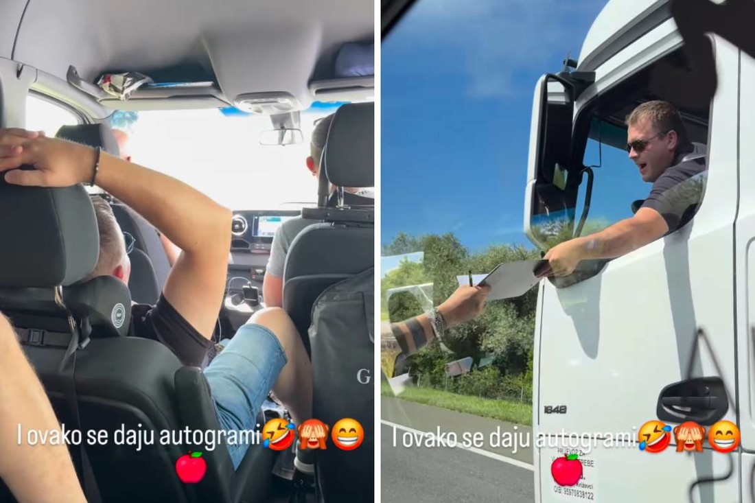 Pogledajte kako su članovi Crvene jabuke dali autogram obožavatelju
