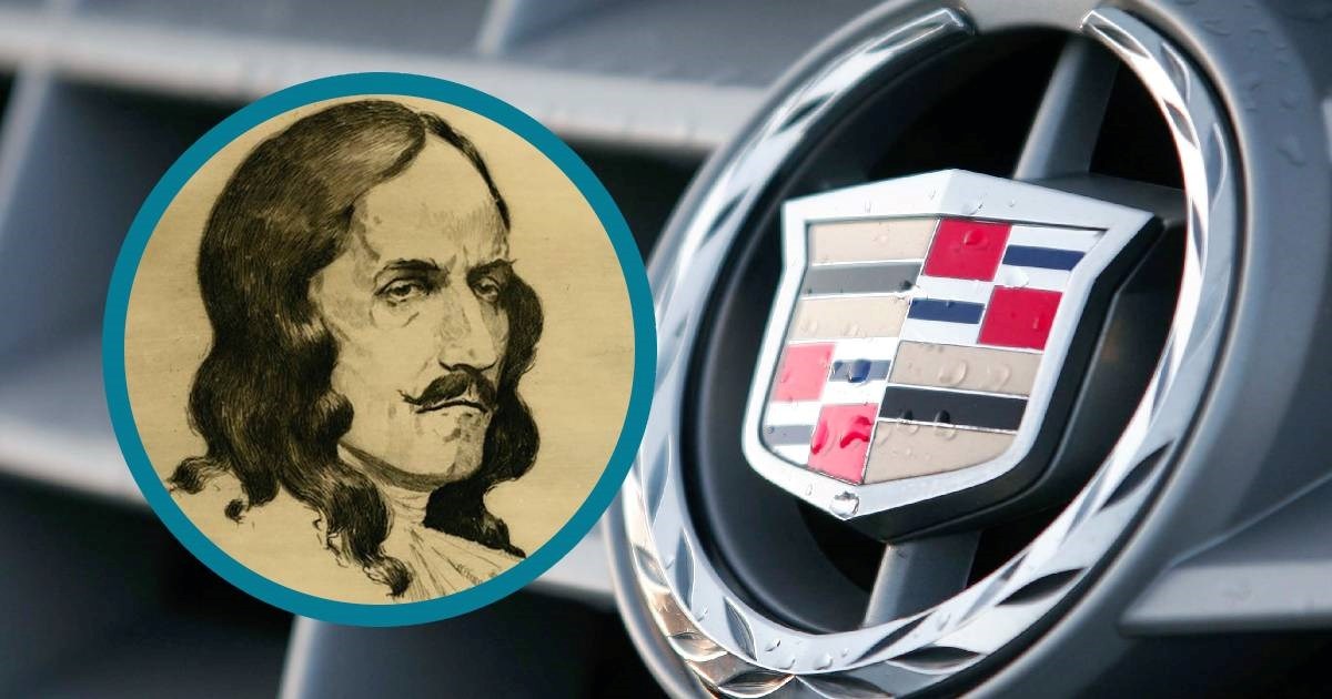Izmislio je plemićku titulu i osnovao Detroit. Njegov grb krasi Cadillac
