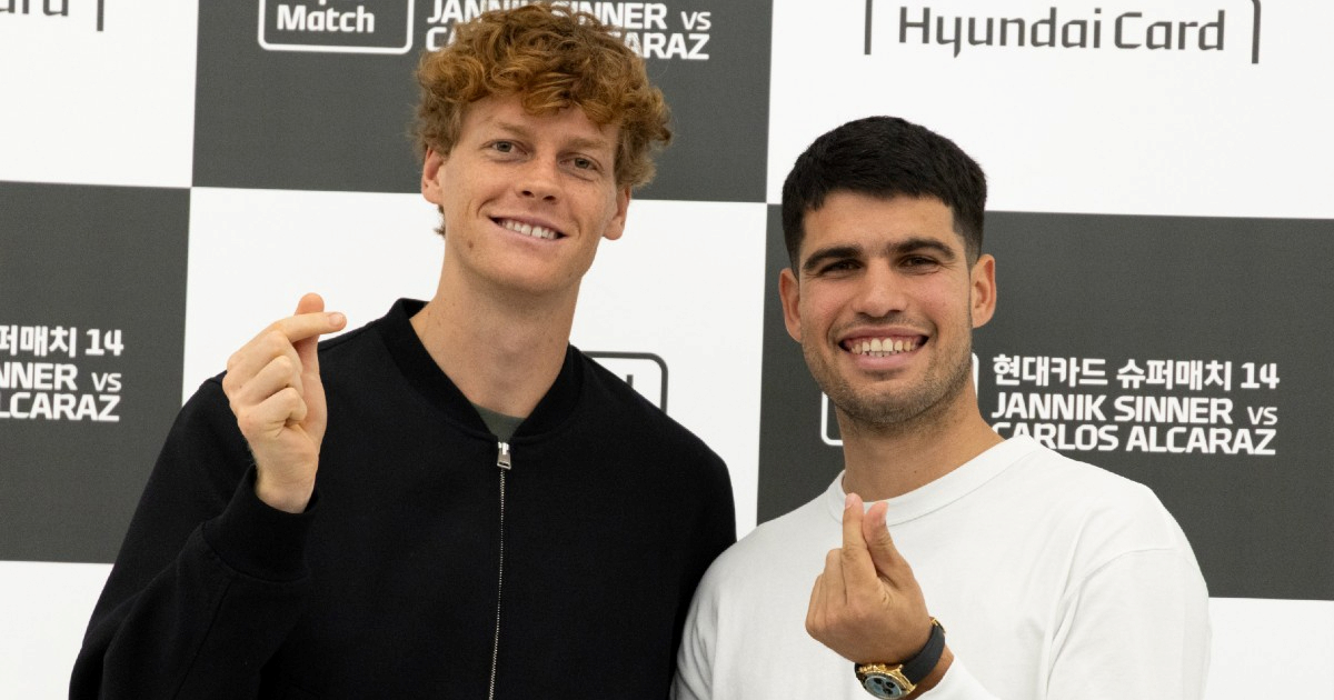 Spektakl u Seulu. Alcaraz i Sinner u subotu igraju meč vrijedan 4 milijuna eura