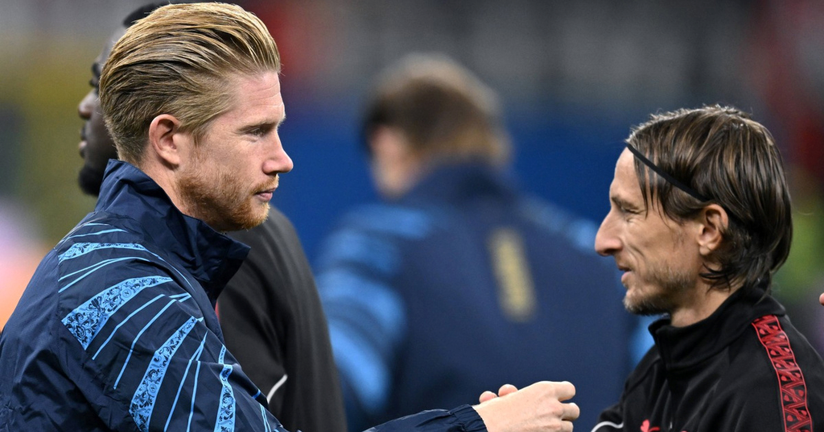 De Bruyne: Modrić je fantastičan igrač i osoba. Ne bih rekao da smo prijatelji