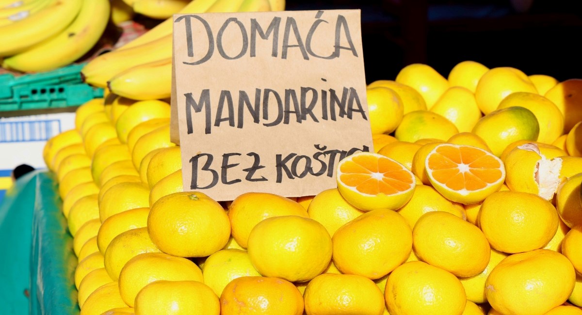 Prve domaće mandarine stigle su na Dolac - odmah smo ih i probali