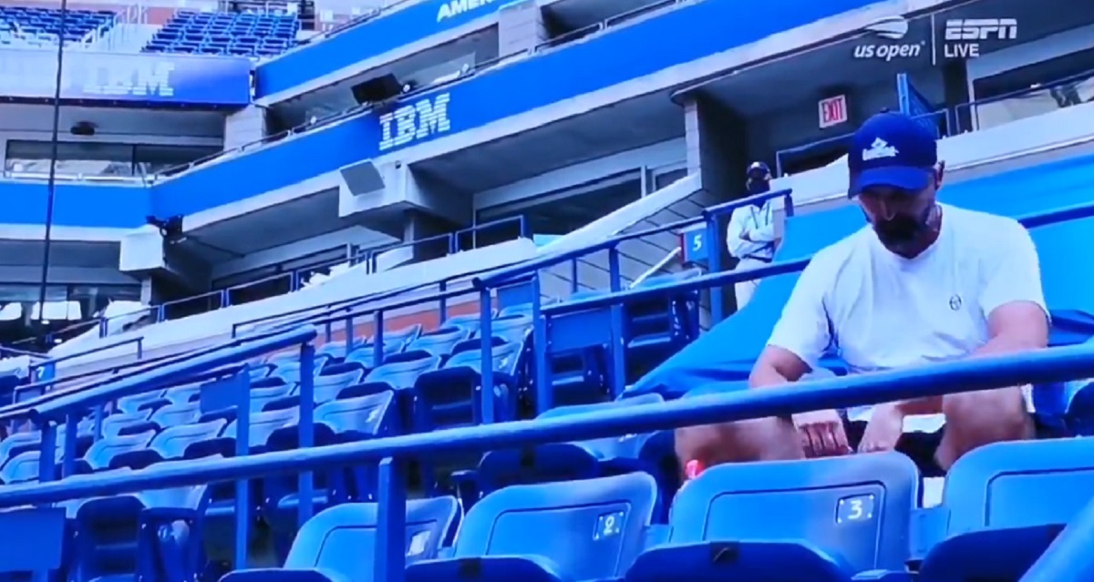 Pogledajte kako je Ivanišević reagirao kad je Đoković pogodio sutkinju