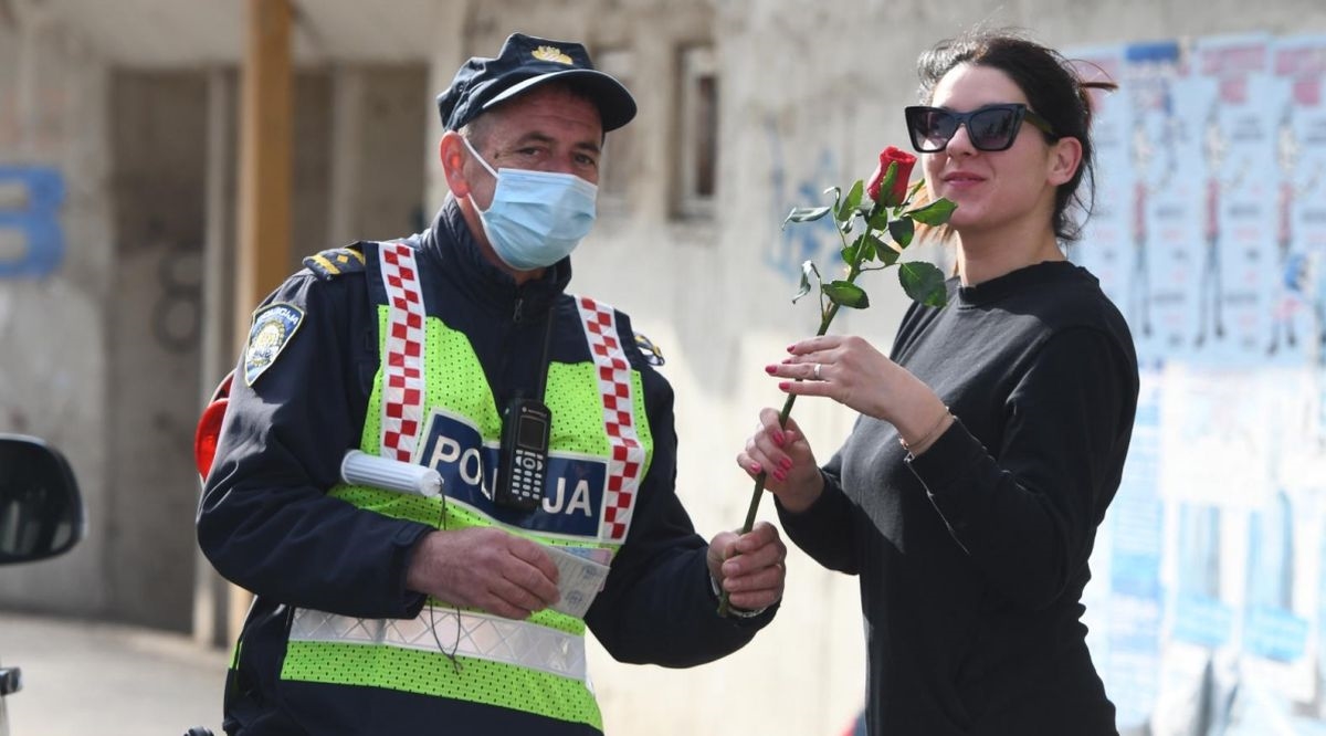 Šibenske vozačice danas su se iznenadile kad ih je zaustavila policija