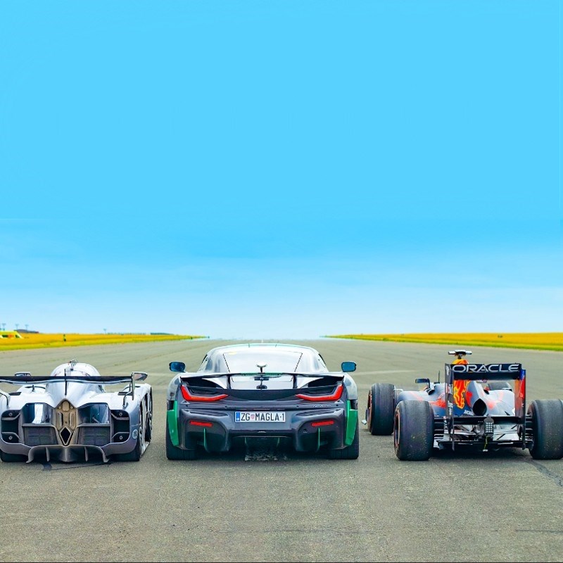 VIDEO Rimčeva Nevera protiv F1 bolida i najbržeg u Goodwoodu