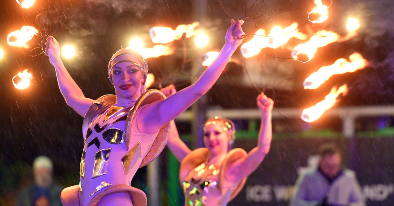 FOTO Otvoren je ledeni park u sklopu Adventa u Varaždinu