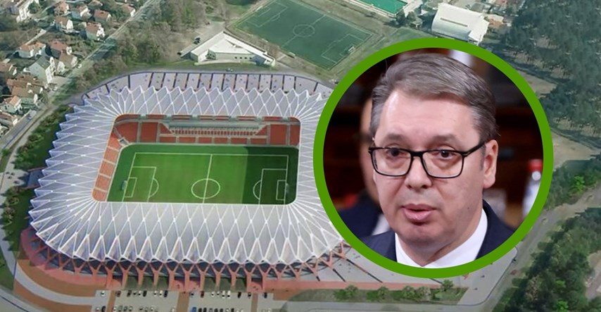 Vučić najavio izgradnju stadiona od 70 milijuna eura: Bit će najljepši u Srbiji