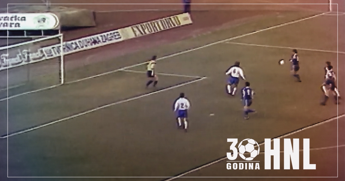 Usred rata zabio je prvi gol u HNL-u, dok su mu vikali "Blagoje" po generalu JNA