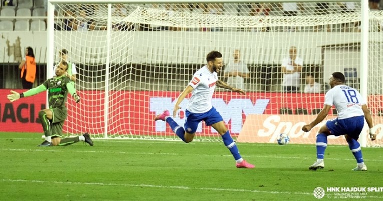 VIDEO Hajdukov njemački ofenzivac zabio nakon 600 dana. To mu je peti gol u karijeri