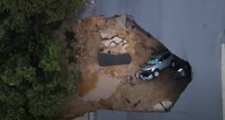 VIDEO Auti u Los Angelesu propali kroz ogromnu rupu na cesti