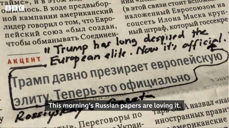 Ruski mediji slave: "Ovo je revolucionarno, Amerika nas više ne smatra prijetnjom"