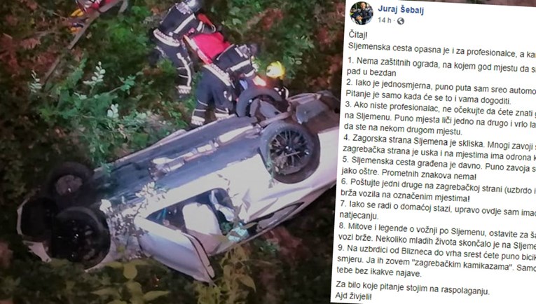 Hrvatski vozač rallyja komentirao nesreću na Sljemenu