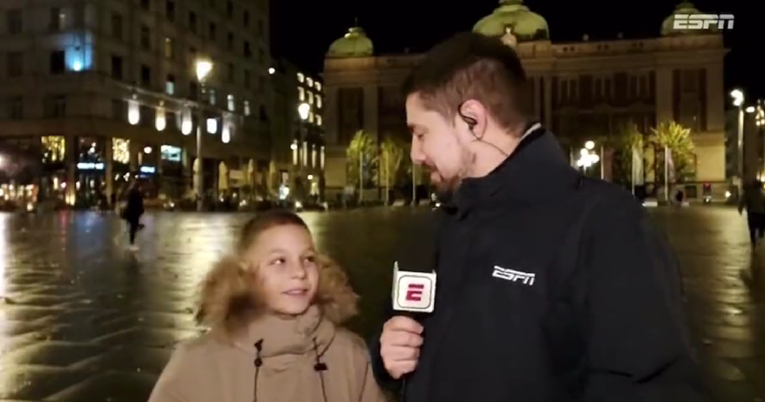 VIDEO Brazilski novinar ispitivao dječaka u Beogradu o SP-u, njegov odgovor je hit