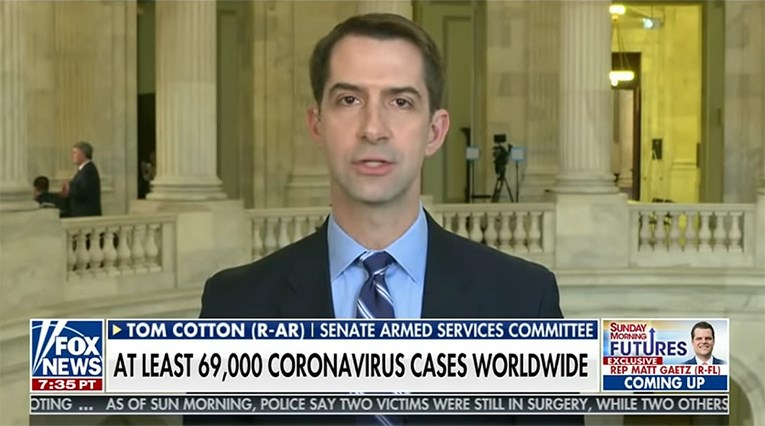 Američki senator: Trebamo se pitati je li koronavirus rezultat eksperimenta