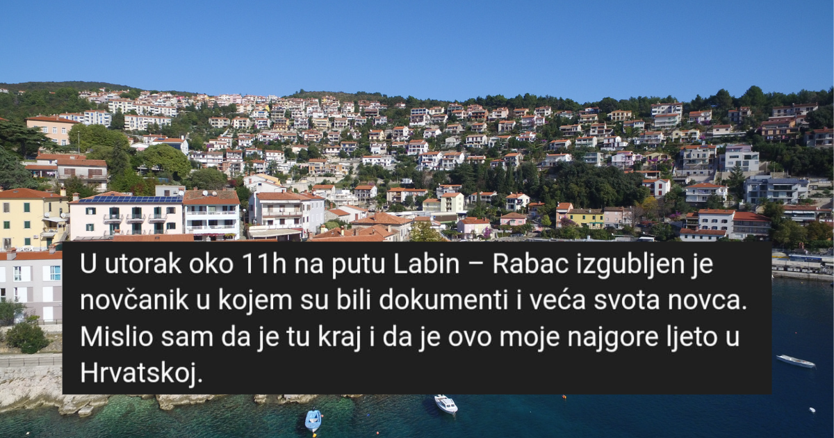 Dečko koji radi u Rapcu oduševio ljude poštenjem. Novčanik pun novca vratio vlasniku