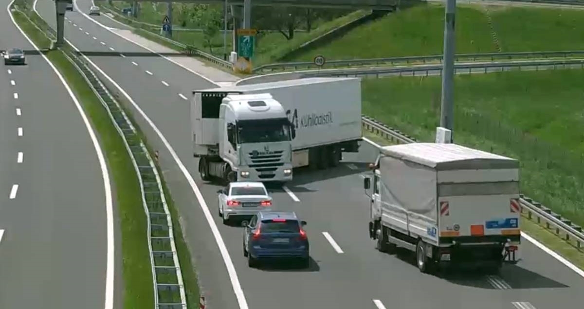 VIDEO Kamionom ušao u krivi smjer na A4, pogledajte snimku