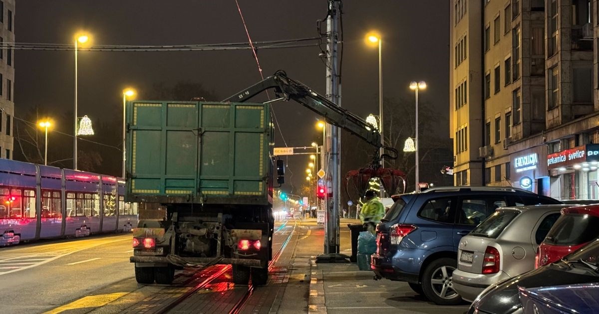 Kamion oštetio naponsku mrežu na Maksimirskoj cesti, ne voze tramvaji