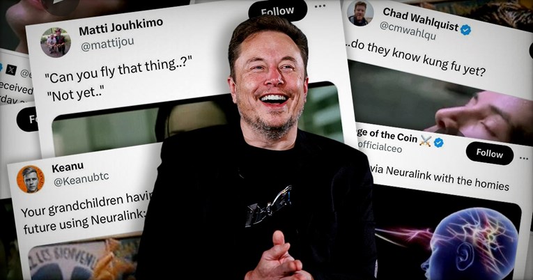 Twitter su preplavile reakcije na Muskov čip: "Idem živjeti u pećinu"