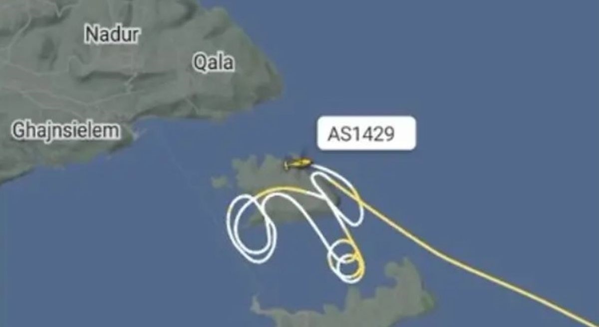 Pilot helikopterom iscrtao oblik penisa u zraku