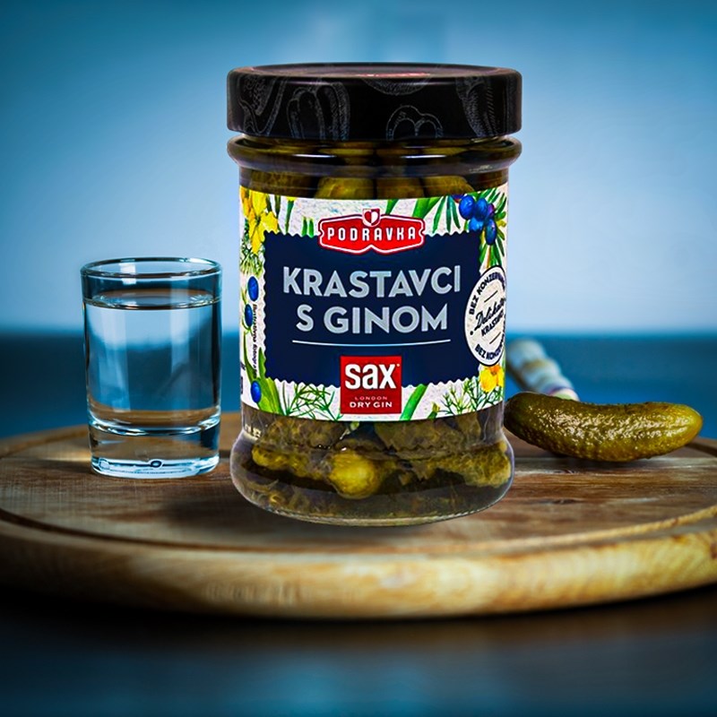 Novitet iz Podravke su krastavci s ginom, evo gdje se mogu kupiti
