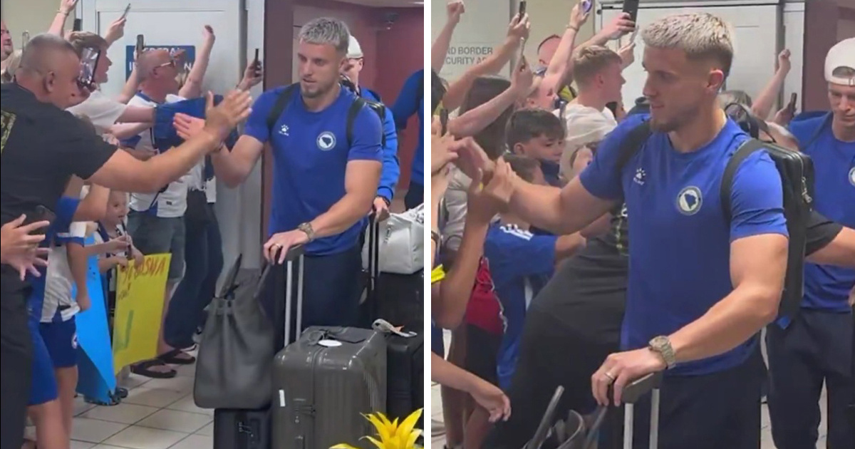Pogledajte kako je dočekana reprezentacija BiH u Americi