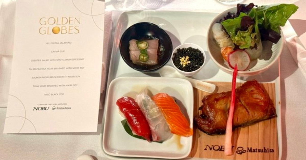 Jelovnik Zlatnih globusa podijelio javnost: "Hrabar izbor za 1500 gostiju"