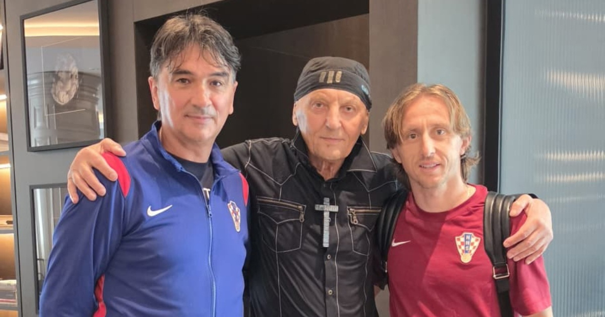 FOTO Prije puta u Ameriku Vatreni dobili poseban dar od Stephana Lupina
