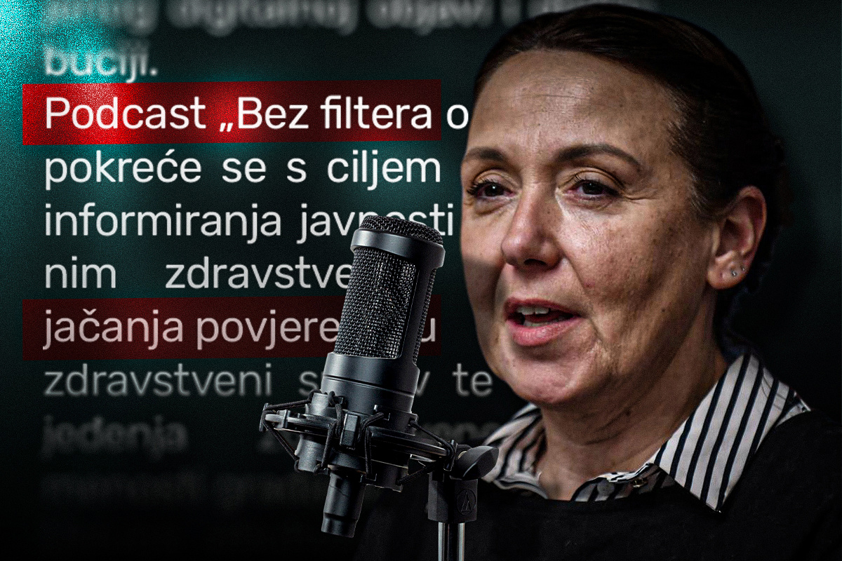 Ministarstvo zdravstva želi da mu vjerujemo pa pokreće podcast. Natječaj traje 5 dana