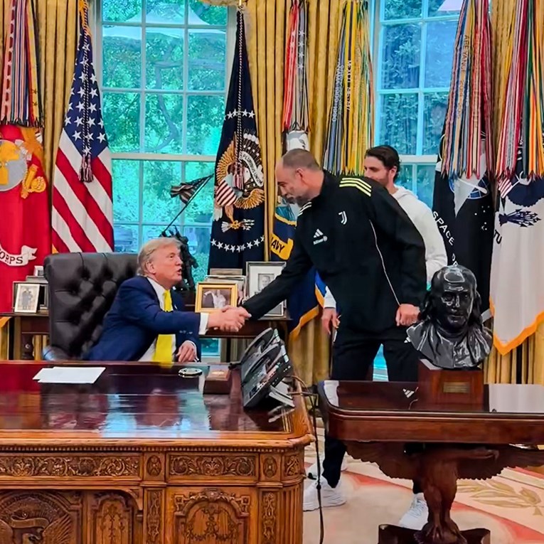VIDEO Igor Tudor upoznao Donalda Trumpa