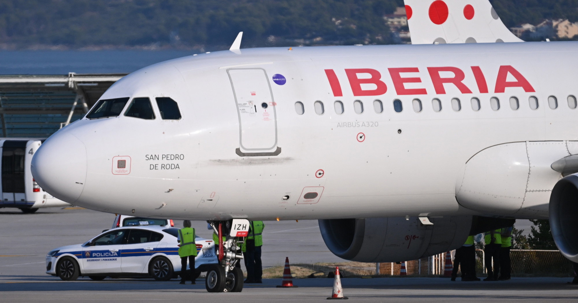 Incident u Zračnoj luci Split, avionu pukla guma pri slijetanju
