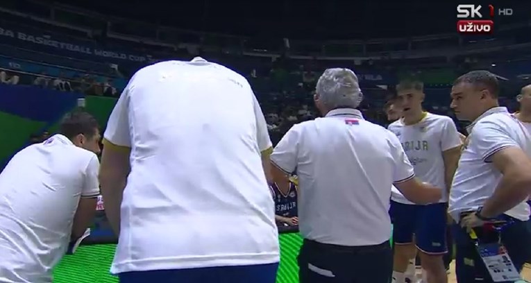 Pogledajte time-out Srbije: "Nemojte da se brukamo, da igramo kao provincijski tim"
