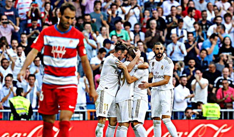 REAL MADRID - GRANADA 4:2 Real i dalje prvi, golčina Modrića obilježila susret