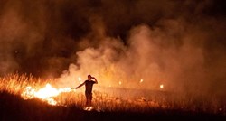 U gašenju požara kod Zadra lakše ozlijeđen vatrogasac