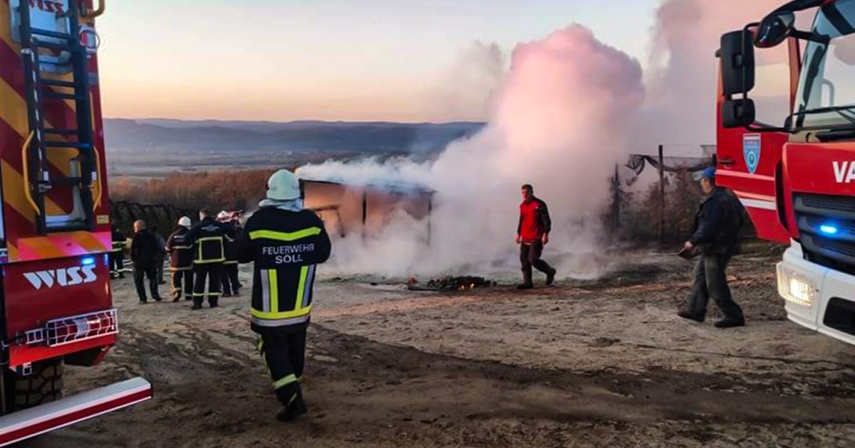 Na OPG imanju Aladrovićevog oca izbio požar, šteta nekoliko stotina tisuća kuna