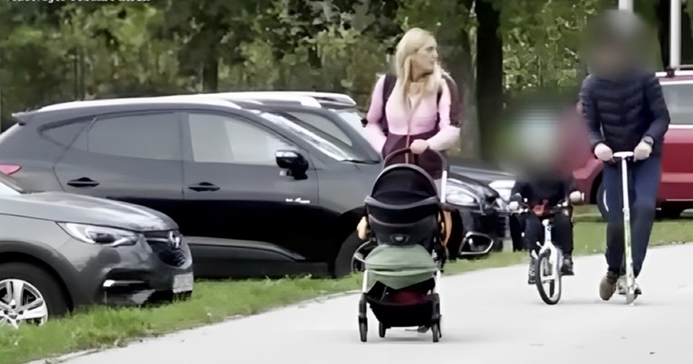 Janica Kostelić bila u šetnji na Jarunu s novorođenom bebom i sinom Oskarom